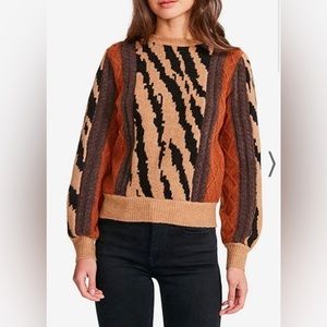 BB DAKOTA Women’s Wild At Heart Sweater Small